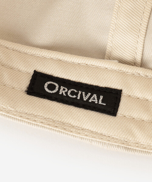 ORCIVAL(オーシバル)の「ORCIVAL | ツイル コードキャップ UNISEX(キャップ・レディース・ベージュ系その他/ネイビー・F)」の11枚目の写真
