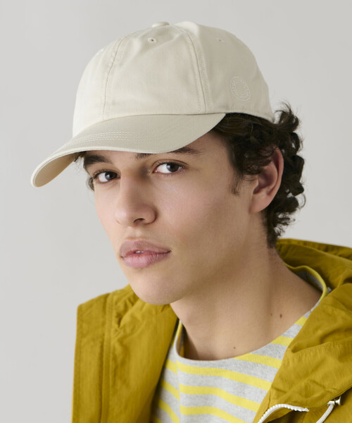 ORCIVAL(オーシバル)の「ORCIVAL | ツイル コードキャップ UNISEX(キャップ・レディース・ベージュ系その他/ネイビー・F)」の1枚目の写真