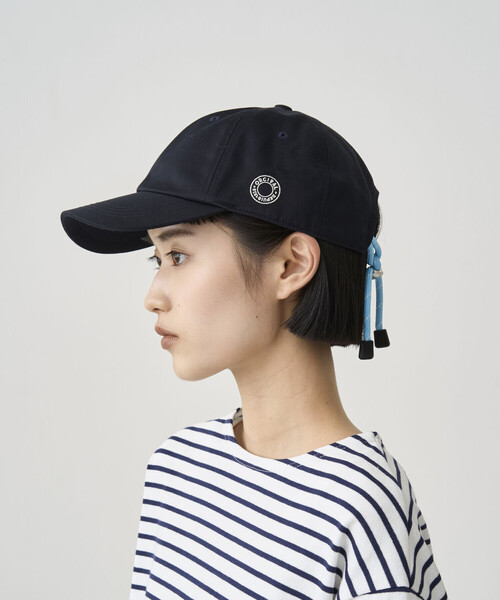 ORCIVAL(オーシバル)の「ORCIVAL | ツイル コードキャップ UNISEX(キャップ・レディース・ベージュ系その他/ネイビー・F)」の2枚目の写真