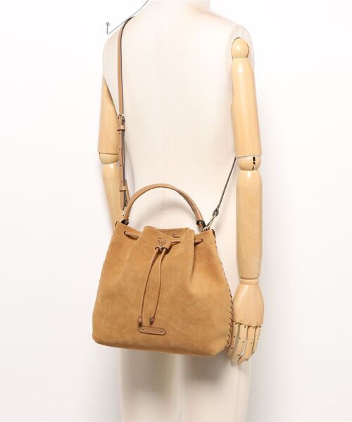 COLE HAAN（コールハーン）の「イザベラ ショルダー バッグ womens（ショルダーバッグ・レディース・イエロー・OSFA）」の12枚目の写真