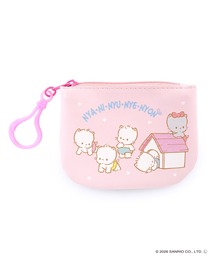 sanrio（サンリオ）の「Sanrio characters(サンリオキャラクターズ) カラビナ付きコインケース バッグチャーム / ハローキティ・けろけろけろっぴ・ニャニィニュニェニョン・パティ&ジミー SAN-0131（コインケース）」