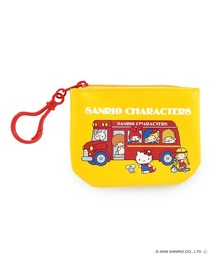 sanrio（サンリオ）の「Sanrio characters(サンリオキャラクターズ) カラビナ付きコインケース バッグチャーム / ハローキティ・けろけろけろっぴ・ニャニィニュニェニョン・パティ&ジミー SAN-0131（コインケース）」