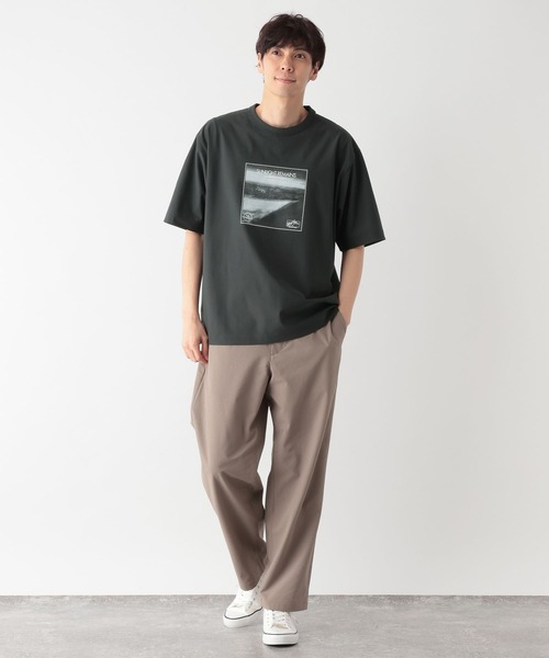 GLOBAL WORK（グローバルワーク）の「サッカーイージーパンツ/638156（その他パンツ・メンズ・チャコールグレー/ブラック/オリーブ/モカ/ネイビー・SMALL/MEDIUM/LARGE/X-LARGE）」の21枚目の写真
