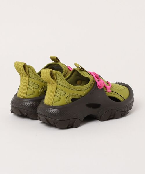crocs（クロックス）の「CROCS TRAILBREAK 2 TECH 212836-2ME（サンダル・メンズ・グリーン・24cm/23cm/22cm）」の2枚目の写真