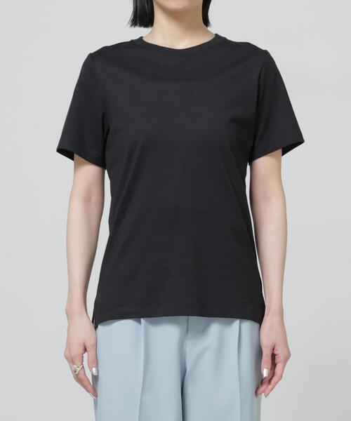 NANO universe（ナノユニバース）の「Anti Soaked(R) 汗染み防止クルーネックTシャツ（Tシャツ/カットソー・レディース・トップグレー/ブラック/ホワイト/チャコール・S/M/L）」の22枚目の写真