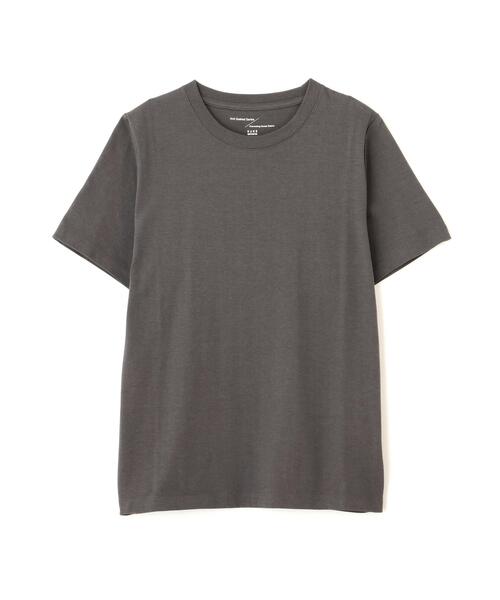 NANO universe(ナノユニバース)の「Anti Soaked(R) 汗染み防止クルーネックTシャツ(Tシャツ/カットソー・レディース・トップグレー/ブラック/ホワイト/チャコール・S/M/L)」の21枚目の写真