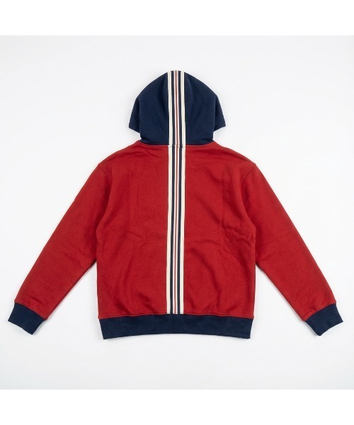 FILA(フィラ)の「PULLOVER HOODIE(パーカー・メンズ・レッド/ネイビー/ホワイト・L/S/XL/M)」の6枚目の写真