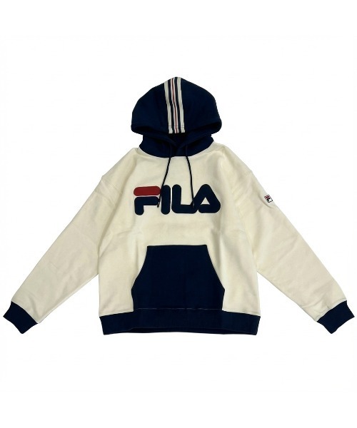 FILA(フィラ)の「PULLOVER HOODIE(パーカー・メンズ・レッド/ネイビー/ホワイト・L/S/XL/M)」の7枚目の写真