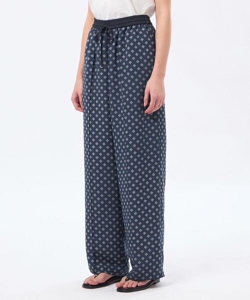 MACKINTOSH PHILOSOPHY（ﾏｯｷﾝﾄｯｼｭ ﾌｨﾛｿﾌｨｰ）の「ラッケンブースイージースラックス（スラックス・レディース・グレー系その他/ネイビー・38/36）」の7枚目の写真