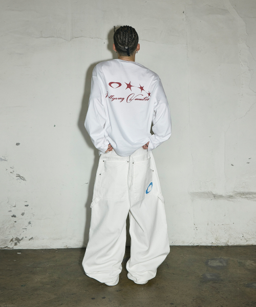 SCALLYWAG（スカリーワグ）の「ファミリア ルーズフィット ベーシック ロングスリーブ[ホワイト]（Tシャツ/カットソー・レディース・その他・MEDIUM/LARGE）」の6枚目の写真