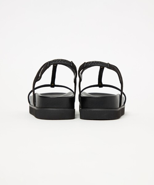 BEAUTY&YOUTH UNITED ARROWS（ビューティーアンドユースユナイテッドアローズ）の「メタルプレート プラットフォーム サンダル（サンダル・レディース・ブラック/ダークブラウン・38/37/36）」の18枚目の写真