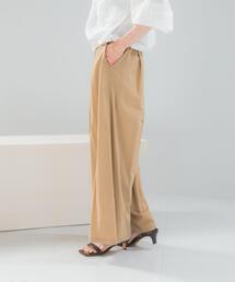 URBAN RESEARCH ROSSO WOMEN | ライトタックイージーワイドパンツ(その他パンツ)