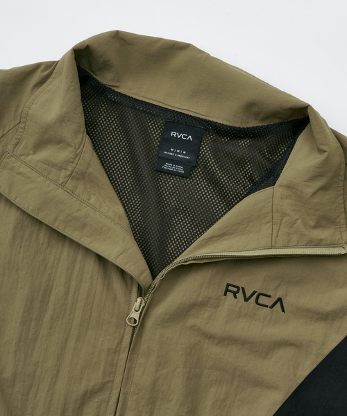 RVCA(ルーカ)の「RVCA メンズ STATEMENT SPORTS JAC ジャケット 【2026年春夏モデル】(ブルゾン・メンズ・グリーン系その他/グリーン系その他2/ブラック・SMALL/MEDIUM/LARGE/X-LARGE)」の14枚目の写真