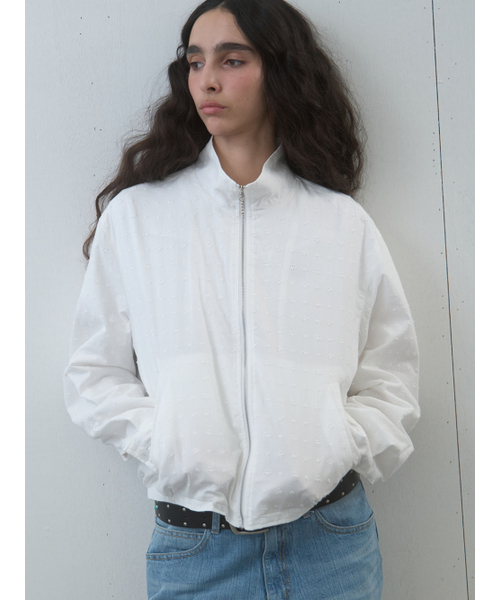 Kijun(キジュン)の「Punching Lace Blouson Off-White(ブルゾン・レディース・その他・MEDIUM/SMALL)」の1枚目の写真