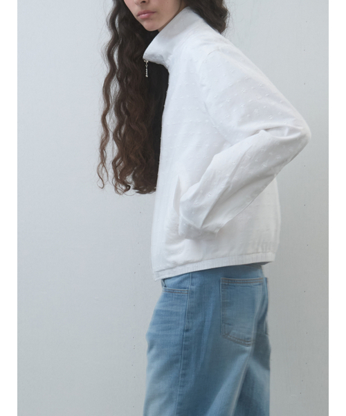 Kijun(キジュン)の「Punching Lace Blouson Off-White(ブルゾン・レディース・その他・MEDIUM/SMALL)」の8枚目の写真