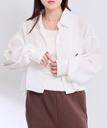 BEVERLY HILLS POLO CLUB 楊柳ショート丈ロングスリーブシャツ