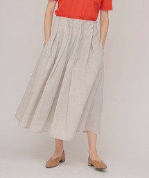 random tuck mesh skirt(ランダムタックメッシュスカート)