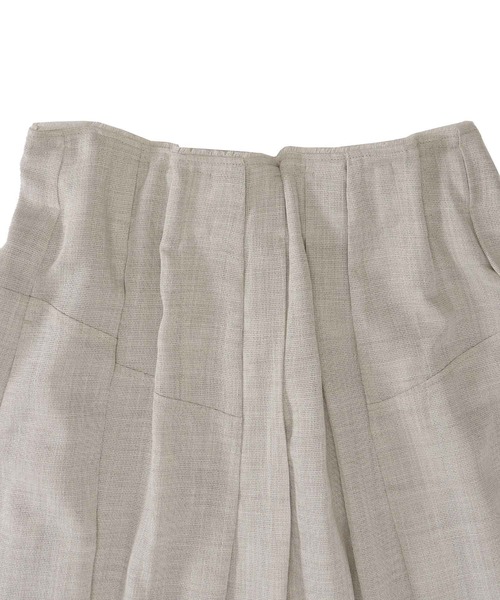 DRESSLAVE(ドレスレイブ)の「random tuck mesh skirt(ランダムタックメッシュスカート)(スカート・レディース・ベージュ/ブラック・38)」の12枚目の写真