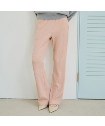 VANONE ATELIER（バノンアトリエ）の「P3297 ワッフルテクスチャーパンツ_ライトピンク（その他パンツ）」