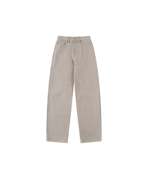 SIJN6111 バランスカーブドカラー デニム_Vintage beige