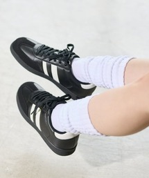 綿混ゾッキ無地ルーズソックス50cm丈