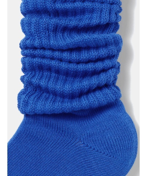 tutuanna(チュチュアンナ)の「綿混ゾッキ無地ルーズソックス50cm丈(ソックス/靴下・レディース・コバルトブルー/イエロー/キナリ/ブラック/サックスブルー/オフホワイト/ライトグレー/レッド/ピンク/ホワイト/チャコール/サンドベージュ・M)」の21枚目の写真