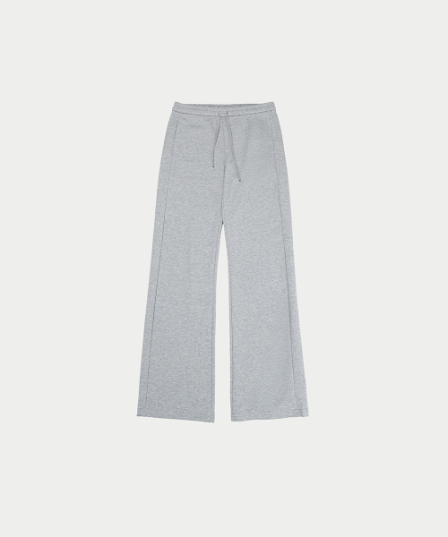 YEARNING(イヤニング)の「LACE BANDING JERSEY PANTS, GREY(スウェットパンツ・レディース・その他・FREE)」の2枚目の写真