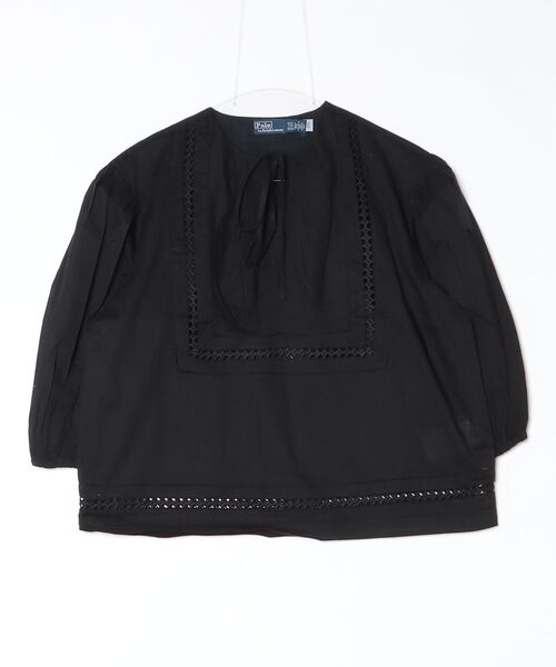 レーストリム コットン シャツ（シャツ/ブラウス）｜POLO RALPH LAUREN 