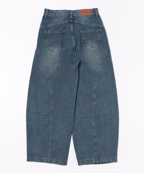 REBALANCE(リバランス)の「ワイドレッグデニムパンツ(デニムパンツ・メンズ・A・MEDIUM/LARGE)」の5枚目の写真