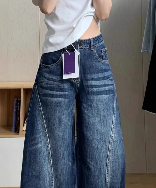 REBALANCE(リバランス)の「ワイドレッグデニムパンツ(デニムパンツ・メンズ・A・MEDIUM/LARGE)」の2枚目の写真