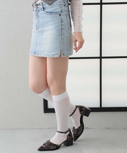 DEMETER（デメテル）の「ポインテッドトゥ アンクルストラップ セパレートパンプス（パンプス・レディース・ブラック/ホワイト/レオパード/カモフラージュ・S/M/L/LL）」の16枚目の写真