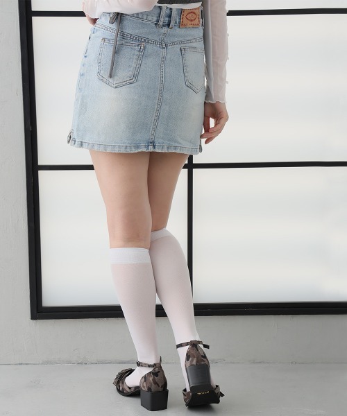 DEMETER（デメテル）の「ポインテッドトゥ アンクルストラップ セパレートパンプス（パンプス・レディース・ブラック/ホワイト/レオパード/カモフラージュ・S/M/L/LL）」の17枚目の写真