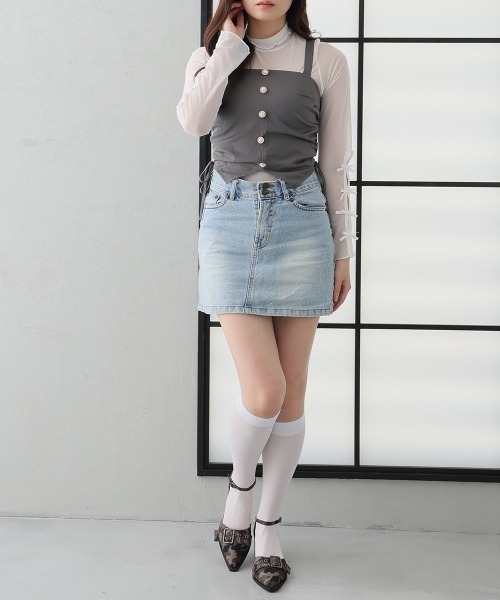 DEMETER（デメテル）の「ポインテッドトゥ アンクルストラップ セパレートパンプス（パンプス・レディース・ブラック/ホワイト/レオパード/カモフラージュ・S/M/L/LL）」の18枚目の写真