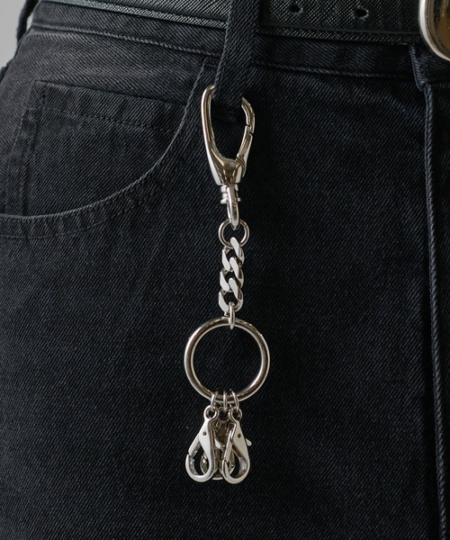 Lui's（ルイス）の「Ah キーチェーン / 1（キーケース/キーアクセサリー・メンズ・シルバー・FREE）」の6枚目の写真