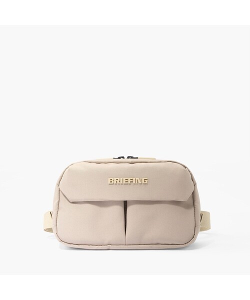 BRIEFING(ブリーフィング)の「【BRIEFING GOLF/ブリーフィングゴルフ】SQUARE WAIST POUCH NC(ショルダーバッグ・レディース・ミント/ベージュ・FREE)」の1枚目の写真