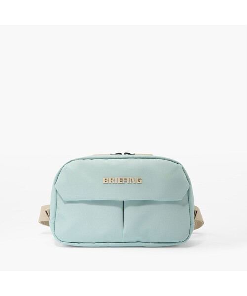 BRIEFING(ブリーフィング)の「【BRIEFING GOLF/ブリーフィングゴルフ】SQUARE WAIST POUCH NC(ショルダーバッグ・レディース・ミント/ベージュ・FREE)」の2枚目の写真