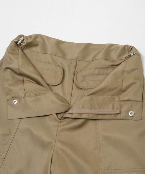 SENSE OF PLACE by URBAN RESEARCH(センスオブプレイスバイアーバンリサーチ)の「ドロストデザインパンツ(その他パンツ・レディース・ベージュ/ブラック・ONE)」の12枚目の写真