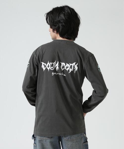 ROYAL FLASH（ロイヤルフラッシュ）の「guernika/ゲルニカ/Drooping COJI-COJI Vintage Style Long Sleeve T-shirt（Tシャツ/カットソー・メンズ・ブラック系その他・XL/2XL/L）」の7枚目の写真
