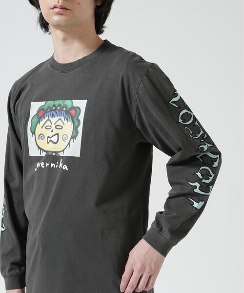 ROYAL FLASH（ロイヤルフラッシュ）の「guernika/ゲルニカ/Drooping COJI-COJI Vintage Style Long Sleeve T-shirt（Tシャツ/カットソー・メンズ・ブラック系その他・XL/2XL/L）」の13枚目の写真