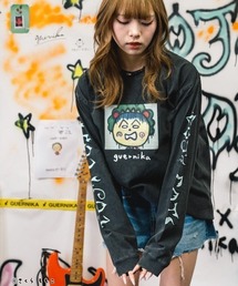 ROYAL FLASH | guernika/ゲルニカ/Drooping COJI-COJI Vintage Style Long Sleeve T-shirt(Tシャツ/カットソー)