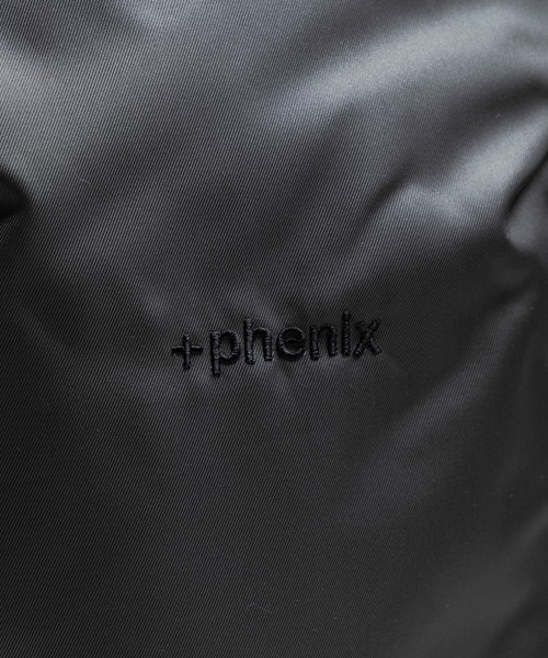 +phenix(プラスフェニックス)の「+phenix(プラスフェニックス) EXPAND BACKPACK 20+ / エクスパンド バックパック(バックパック/リュック・メンズ・グレー/ブラック・ONE SIZE)」の8枚目の写真