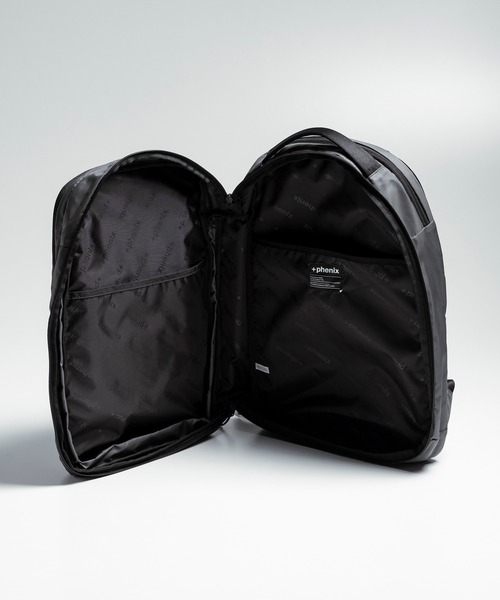 +phenix(プラスフェニックス)の「+phenix(プラスフェニックス) EXPAND BACKPACK 20+ / エクスパンド バックパック(バックパック/リュック・メンズ・グレー/ブラック・ONE SIZE)」の14枚目の写真
