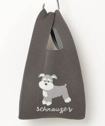 CALIFORNIA OUTFITTERS（カリフォルニア アウトフィッターズ）の「G 3D9 アニマル ニット ミニバッグ ジャガード トートバッグ（ハンドバッグ）」