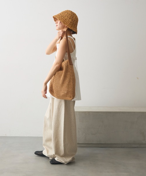 Crisp（クリスプ）の「クロシェショルダーバッグ（ショルダーバッグ・レディース・アイボリー/ベージュ・FREE）」の12枚目の写真