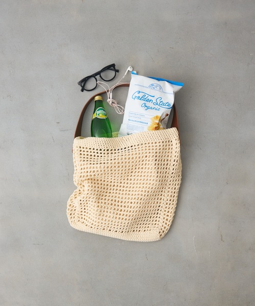 Crisp（クリスプ）の「クロシェショルダーバッグ（ショルダーバッグ・レディース・アイボリー/ベージュ・FREE）」の22枚目の写真