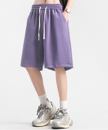 DOUBLE STEAL（ダブルスティール）の「DSワイドスウェットハーフイージーパンツ（その他パンツ）」