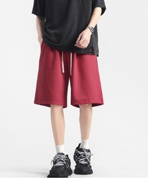 DOUBLE STEAL（ダブルスティール）の「DSワイドスウェットハーフイージーパンツ（その他パンツ）」