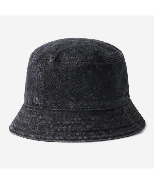 Carhartt WIP(カーハートダブリューアイピー)の「Carhartt WIP BELMAR BUCKET HAT(カーハートワークインプログレス ベルマー バケットハット)(ハット・メンズ・ブラック系・MEDIUM/LARGE)」の2枚目の写真