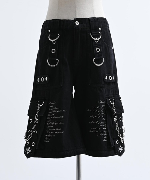 REFLEM（レフレム）の「『REFLEM/レフレム』プリント2WAYワイドデニムカーゴパンツ（その他パンツ・レディース・ブラック・FREE）」の19枚目の写真