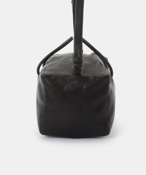 FRAMeWORK（フレームワーク）の「Bea mombaers ボックスバッグ（ボストンバッグ・レディース・ブラック/ブラウン・FREE）」の5枚目の写真